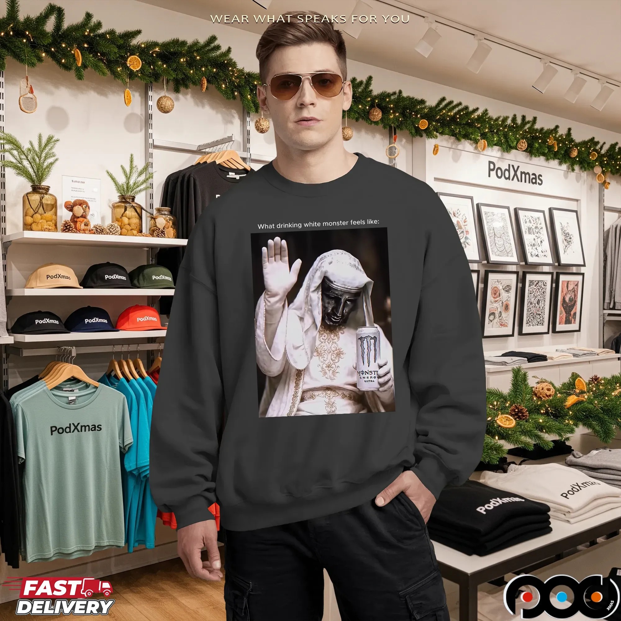 Silver Mask King Baldwin IV Leper King What Drinking White Monster Energy Feels Like Meme T Shirt