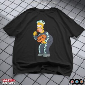 Simpsons Homer Candy Feast Treehouse of Horror Halloween Spooky Meme T Shirt
