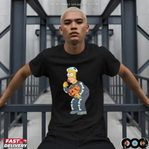 Simpsons Homer Candy Feast Treehouse of Horror Halloween Spooky Meme T Shirt