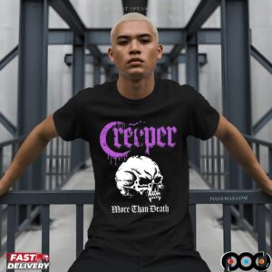 Skull Creeper More Than Death T Shirt