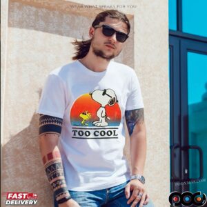 Snoopy And Woodstock Too Cool Vintage T Shirt