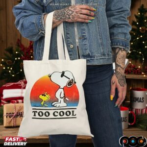 Snoopy And Woodstock Too Cool Vintage T Shirt