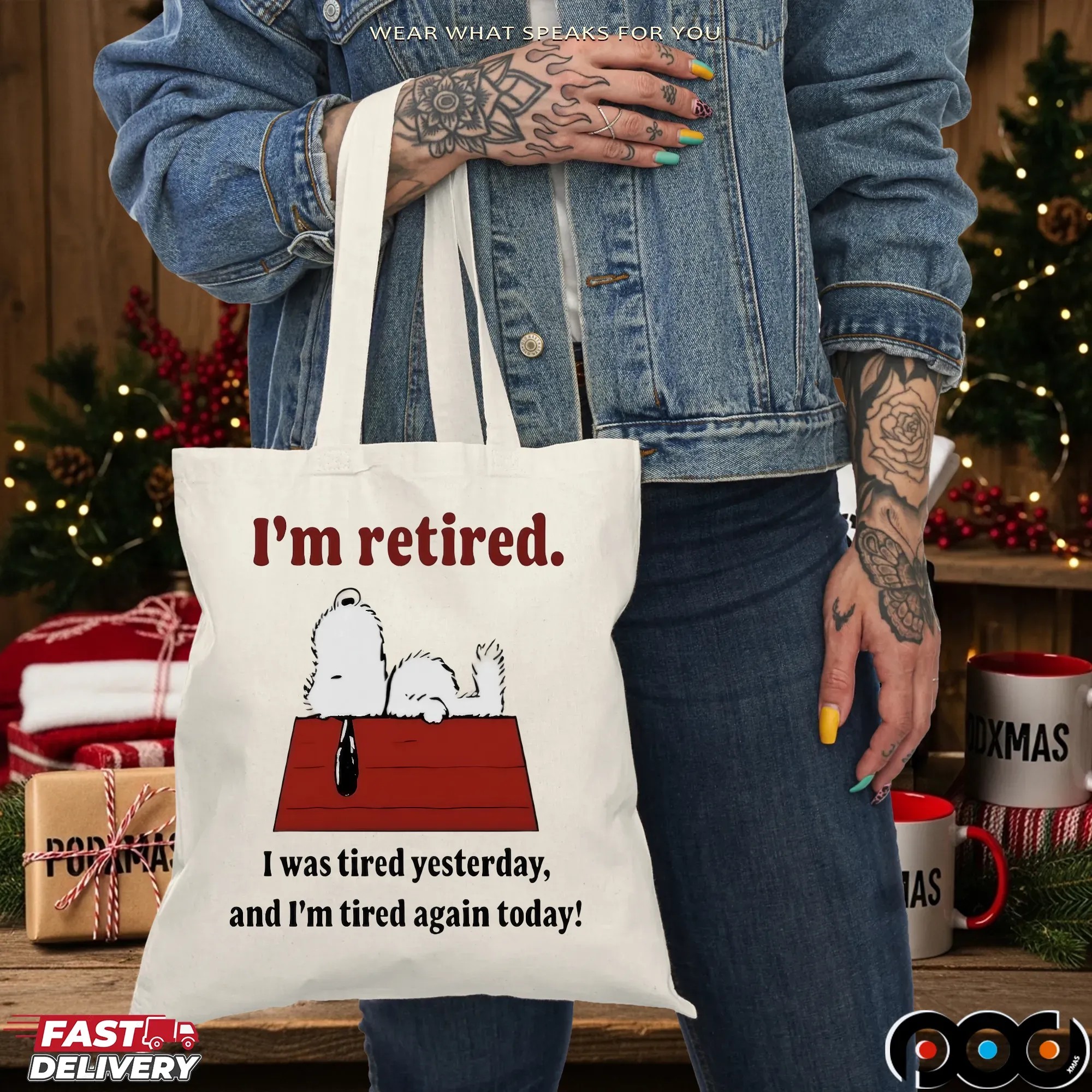 Snoopy Meme I'm Retired I Was Tired Yesterday And I'm Tired Again Today Lazy The Peanuts T Shirt