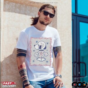 Snoopy Tattoo Barbed Wire T Shirt