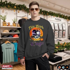 Snoopy This Witch Loves The Sacramento Kings Halloween T Shirt