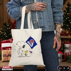 Snoopy and Woodstock Peanuts Buffalo Bills NFL Graphic T Shirt