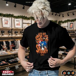 Sonic The Hedgehog Boys Let's Get Spooky Season Halloween T Shirt