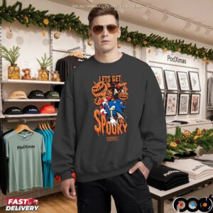 Sonic The Hedgehog Boys Let's Get Spooky Season Halloween T Shirt