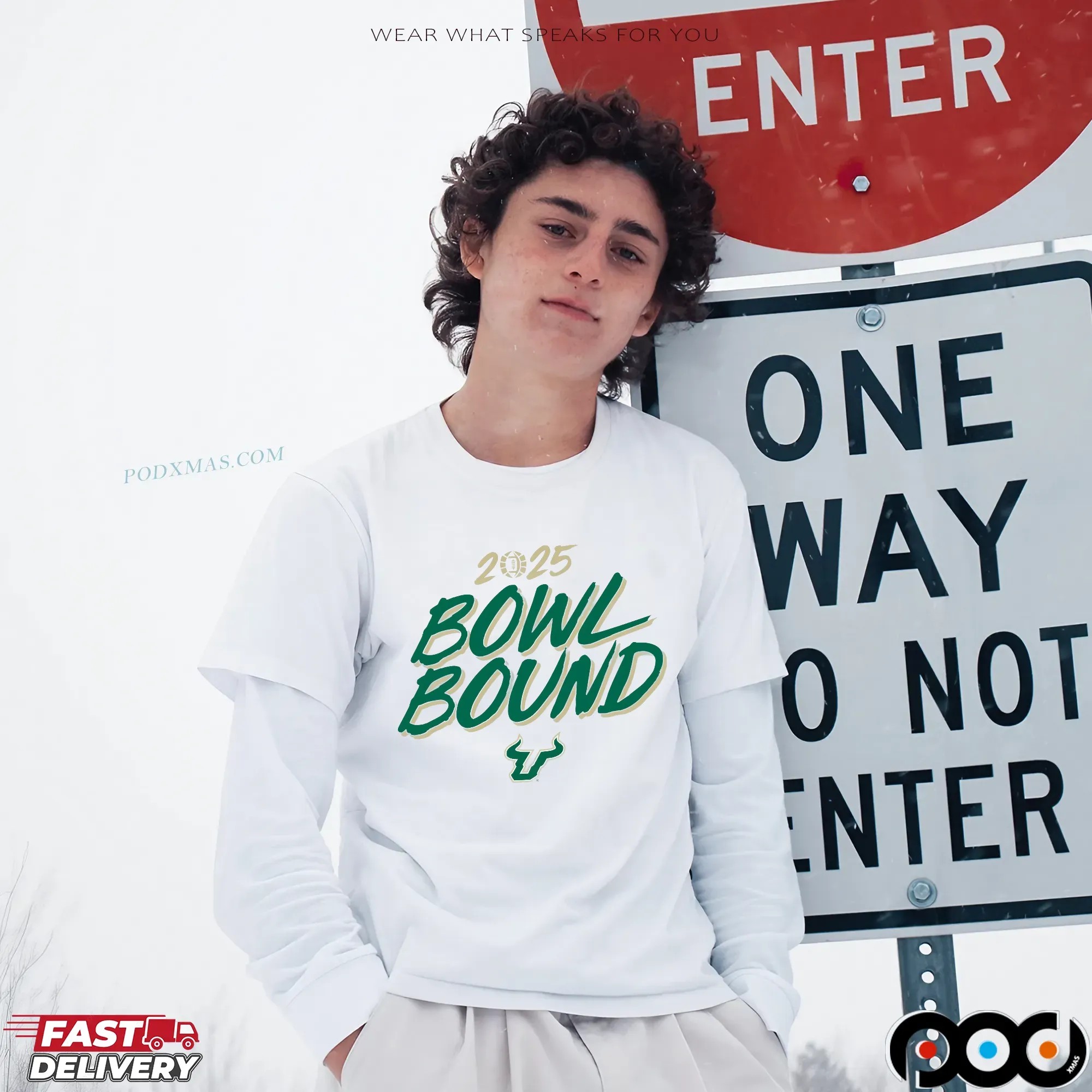 South Florida Bulls Football 2025 Bowl Bound T Shirt