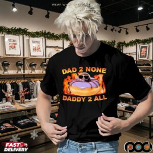 Spidey Dad 2 None Daddy 2 All Dunkin' Donuts T Shirt