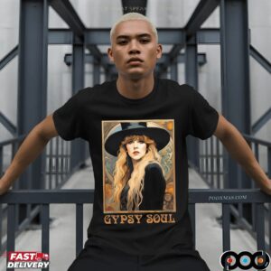 Stevie Nicks 2025 Tour Gypsy Soul Vintage Boho Rock Concert T Shirt