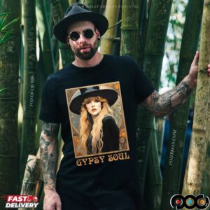 Stevie Nicks 2025 Tour Gypsy Soul Vintage Boho Rock Concert T Shirt