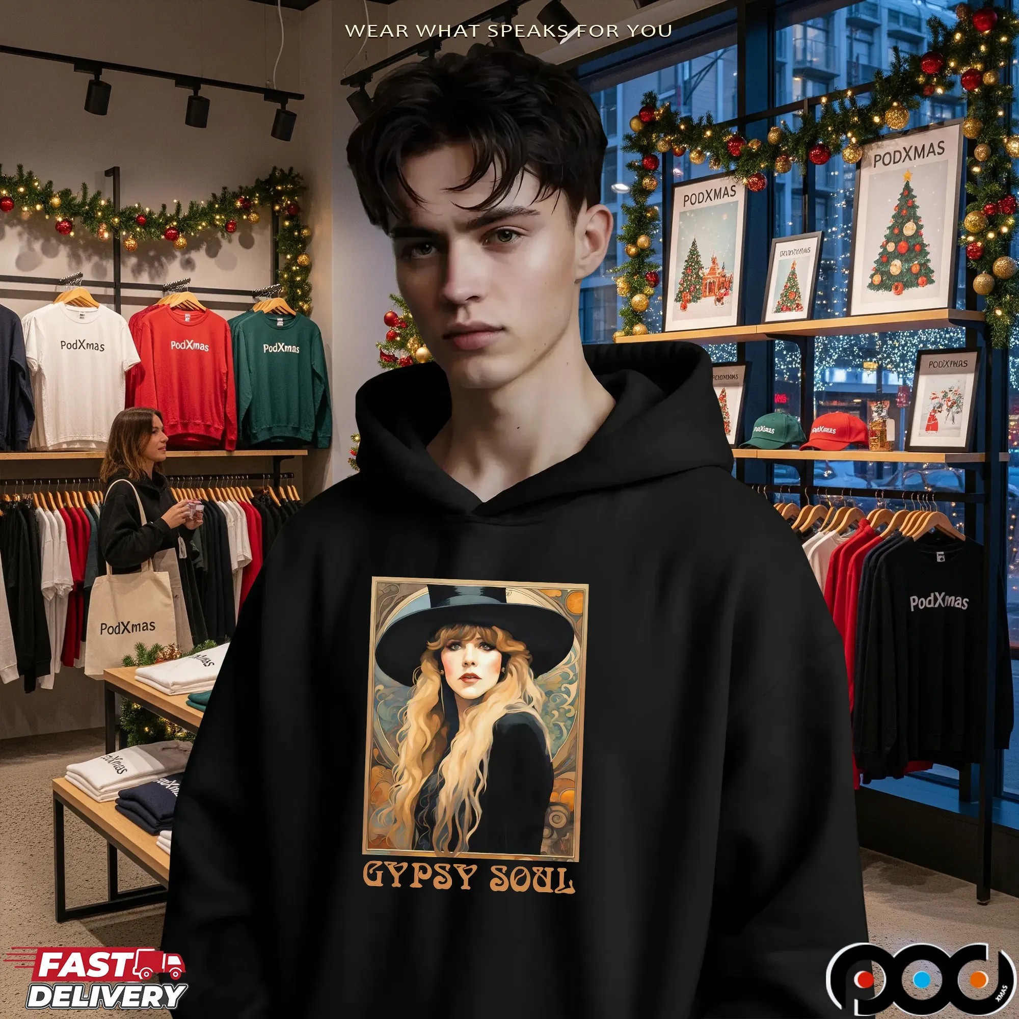 Stevie Nicks 2025 Tour Gypsy Soul Vintage Boho Rock Concert T Shirt