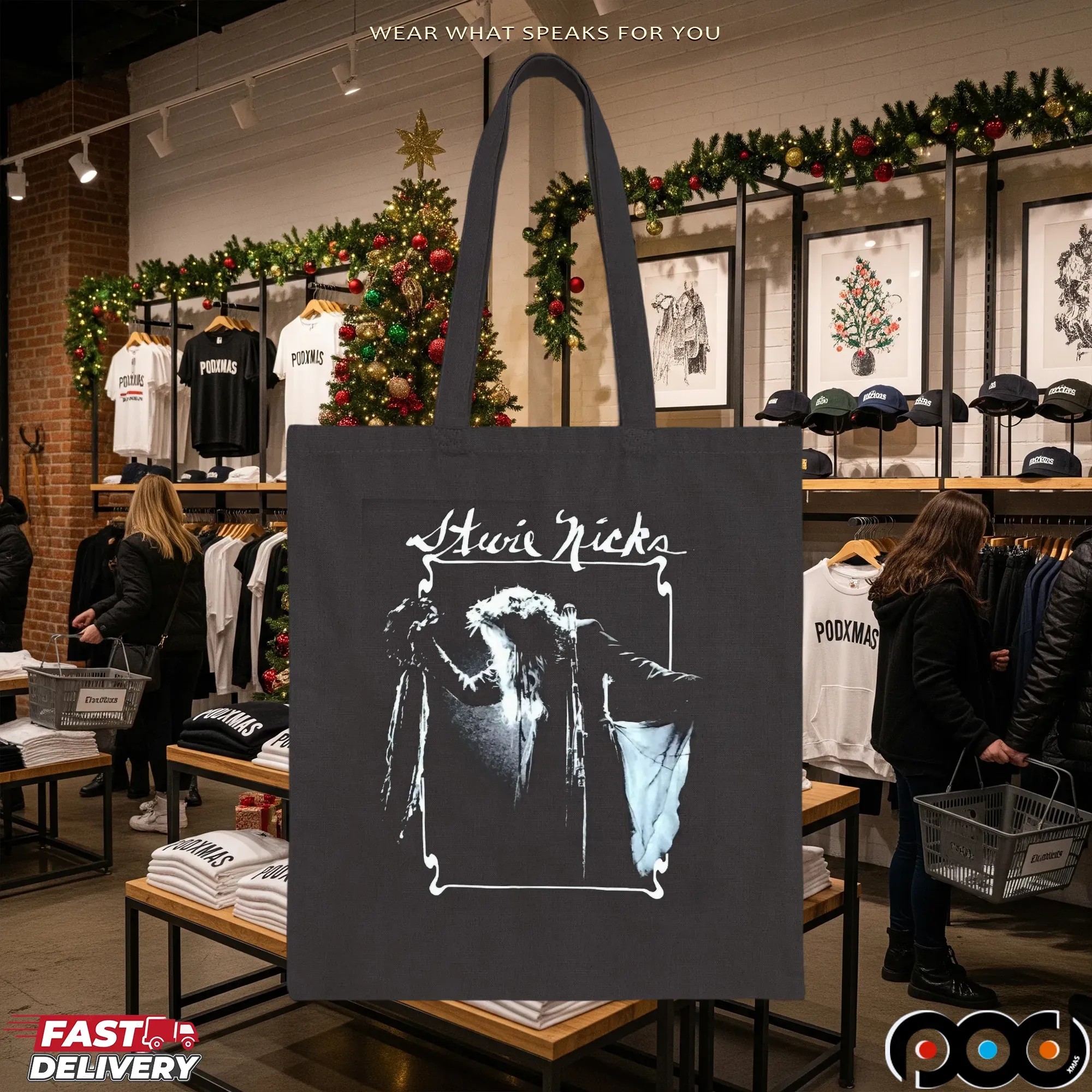 Stevie Nicks 2025 Tour Mystic Concert Rock Graphic T Shirt