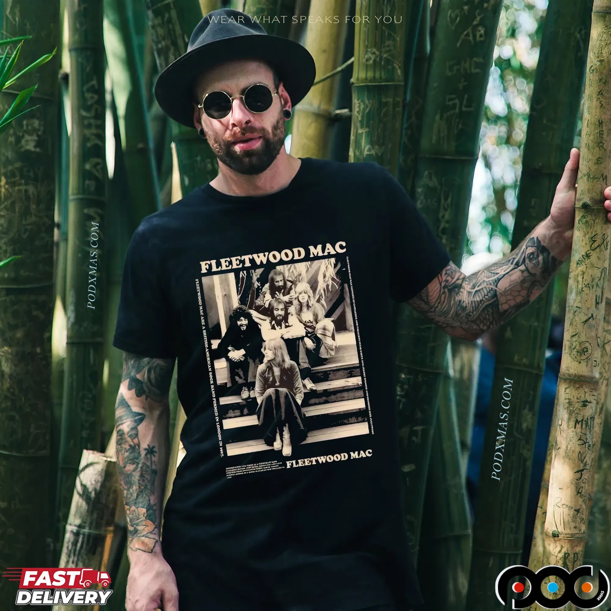 Stevie Nicks Fleetwood Mac Vintage Band Photo Classic Rock Parody Shirt