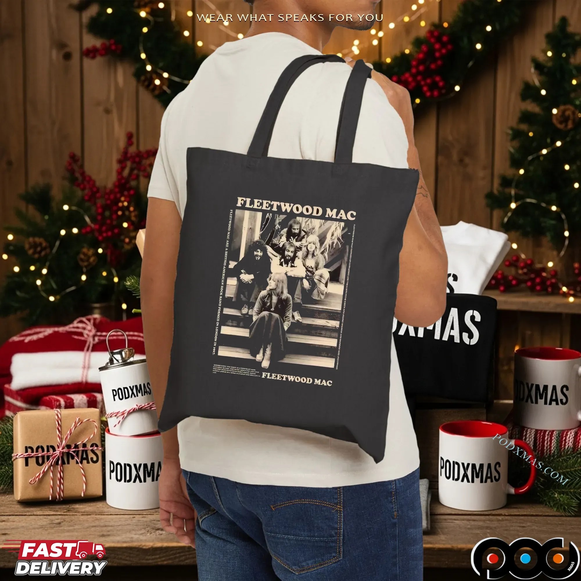 Stevie Nicks Fleetwood Mac Vintage Band Photo Classic Rock Parody Shirt