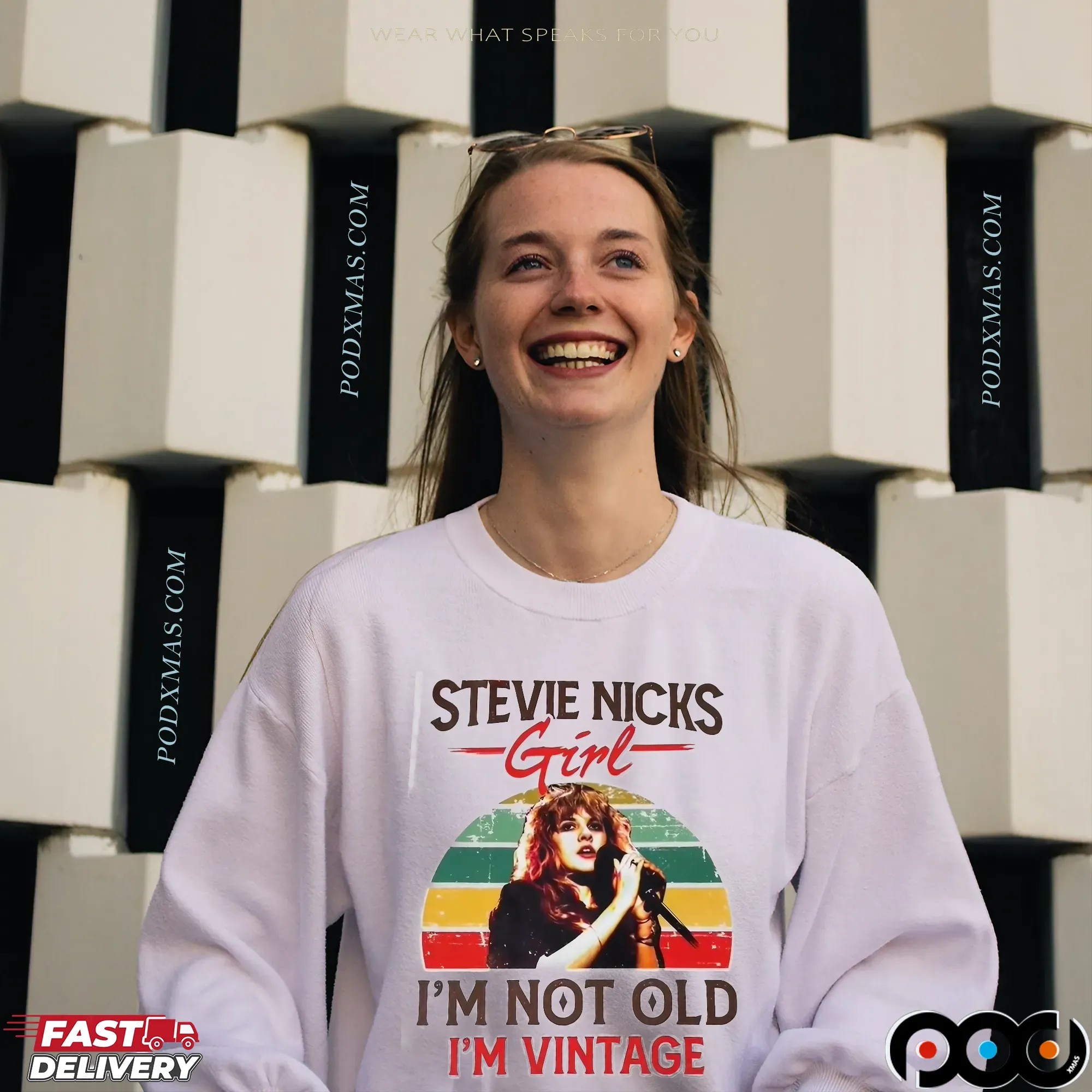 Stevie Nicks Girl I'm Not Old I'm Vintage Retro T Shirt