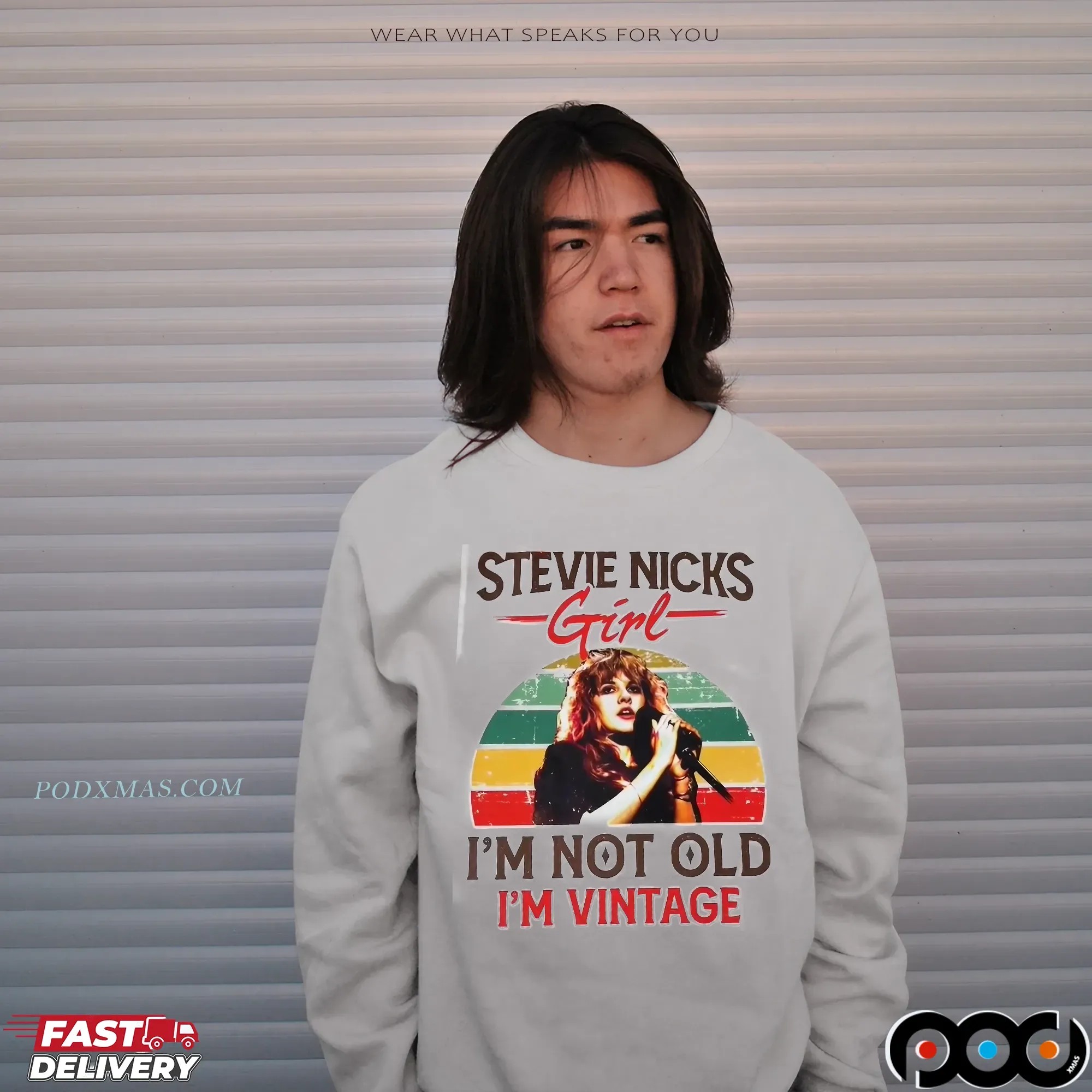 Stevie Nicks Girl I'm Not Old I'm Vintage Retro T Shirt