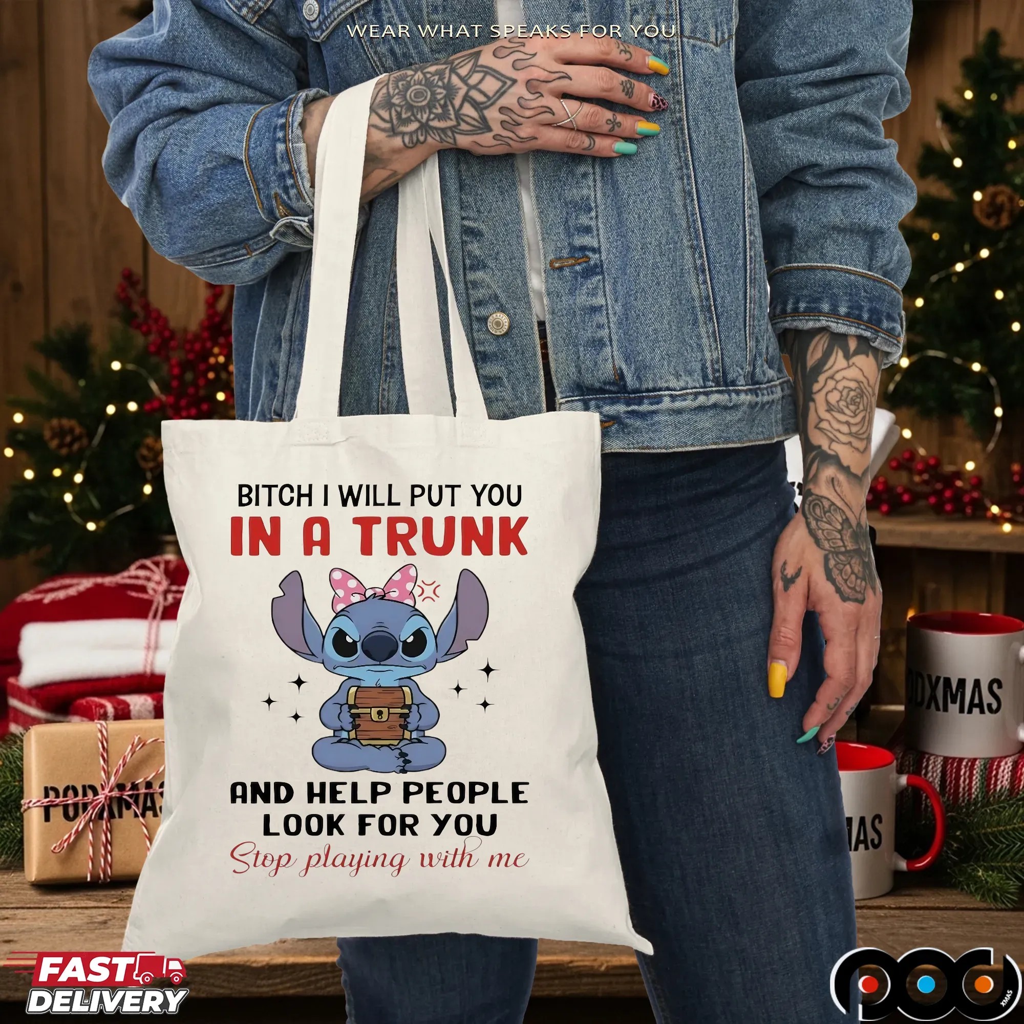 Stitch Meme Bitch I Will Put You In A Trunk And Help People Look For You Stop Playing With Me T Shirt