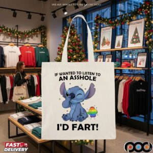 Stitch Meme If Wanted To Listen To An Asshole I'd Fart LGBT Pride T Shirt