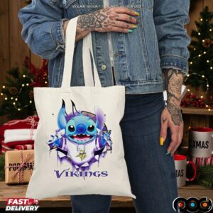 Stitch Minnesota Vikings Football Cartoon T Shirt