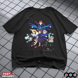 Studio Ghibli Angel Kiki, Howl, Nausicaä, Mononoke & More T Shirt