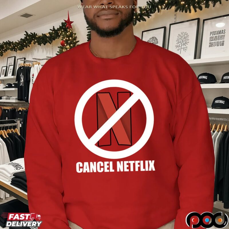 Cancel Netflix Red T Shirt Cancel Netflix Red T Shirt