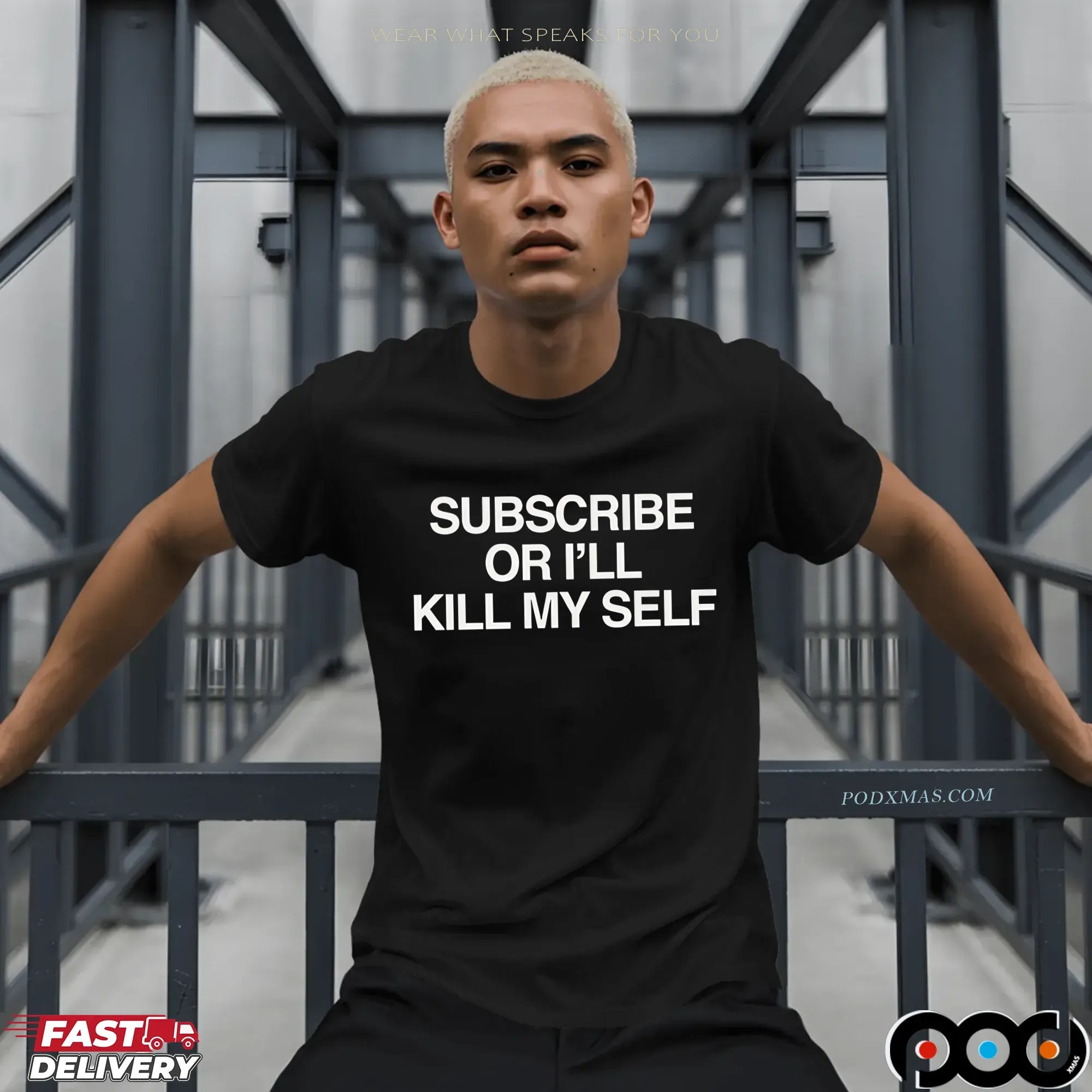 Subscribe Or I'll Kill Myself Meme T Shirt
