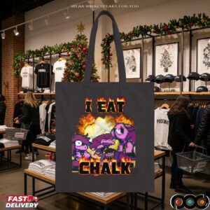 Susie Deltarune I Eat Chalk Vintage Bootleg T Shirt
