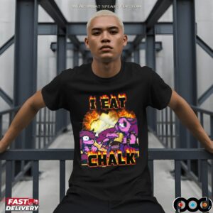 Susie Deltarune I Eat Chalk Vintage Bootleg T Shirt