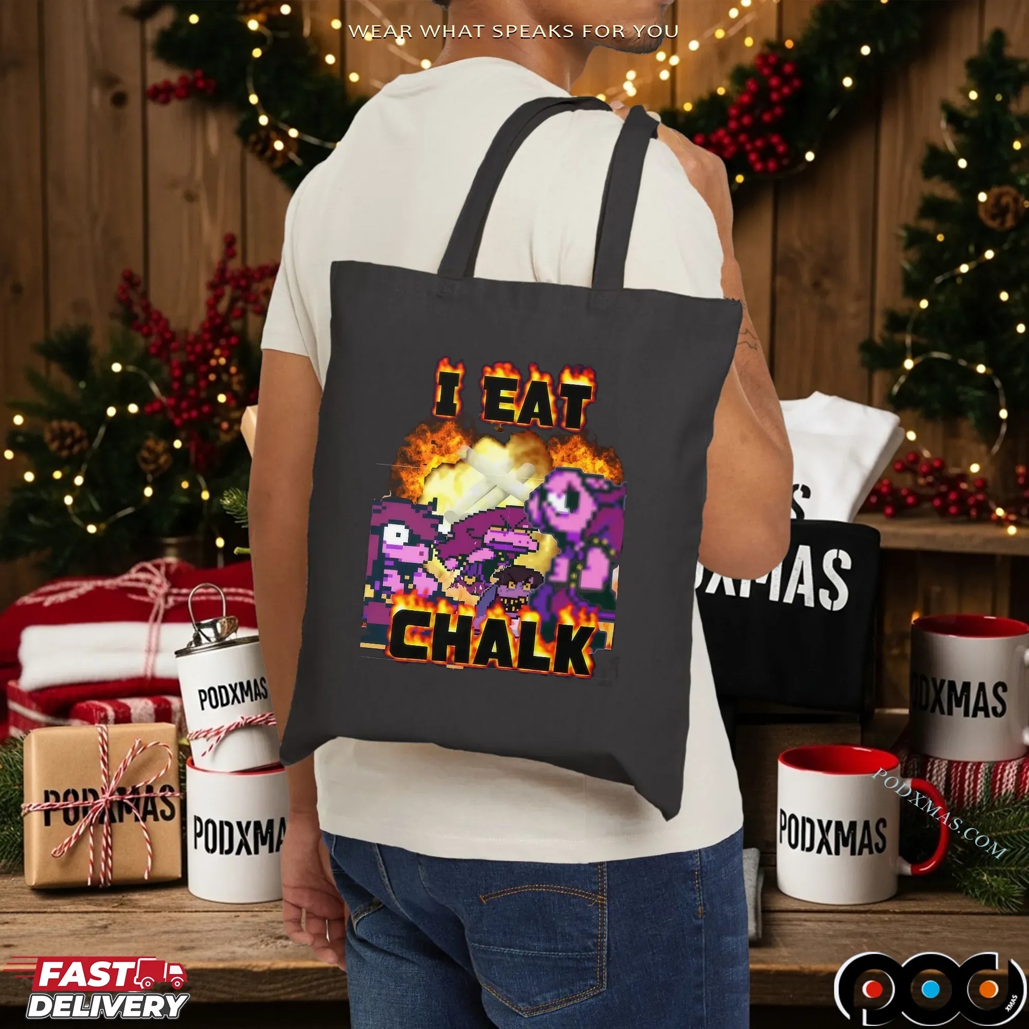 Susie Deltarune I Eat Chalk Vintage Bootleg T Shirt