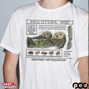 Swifties Monterey Bay Aquarium Sea Otter T Shirt