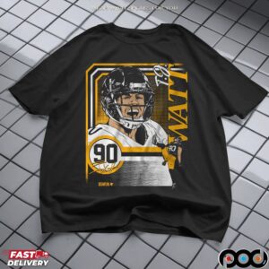 T J Watt Pittsburgh Steelers Collage Frame T Shirt