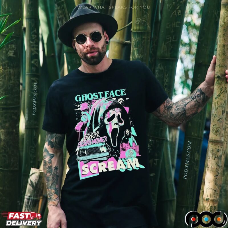 GhostFace Scream Halloween Horror Movie 1996 T Shirt