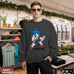 Take This, Kid Sonic The Hedgehog Vape Monster Drink T Shirt