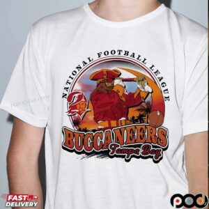 Tampa Bay Buccaneers Pirate 2025 NFL Football T Shirt