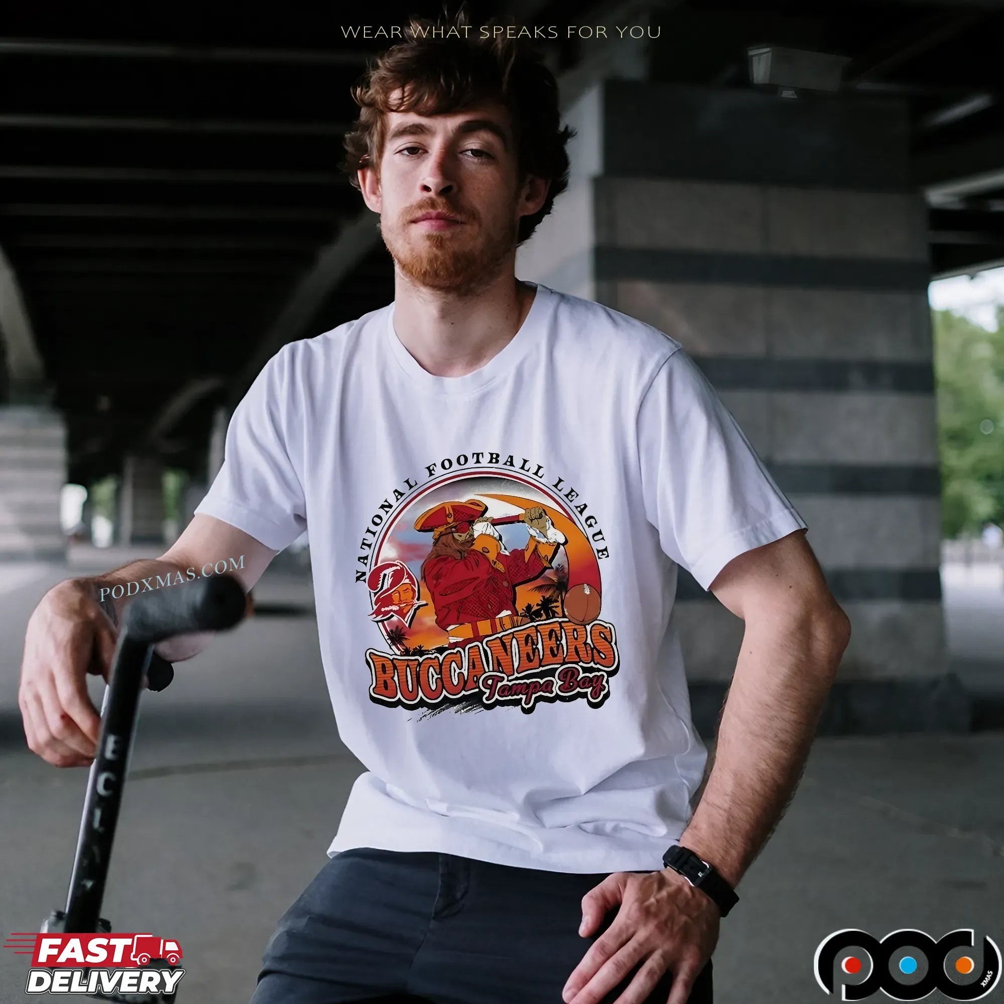 Tampa Bay Buccaneers Pirate 2025 NFL Football T Shirt