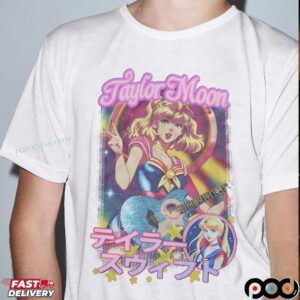 Taylor Moon Inspired By Sailor Moon Anime T Shirt