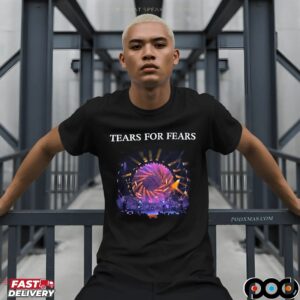 Tears For Fears Live Photo Tipping Point 2023 Tour T Shirt