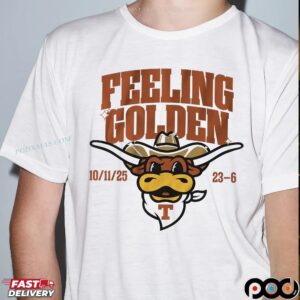 Texas Longhorns Feeling Golden T Shirt