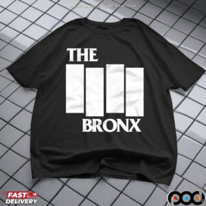 The Bronx Punk Rock Black Flag Band Logo Parody T Shirt