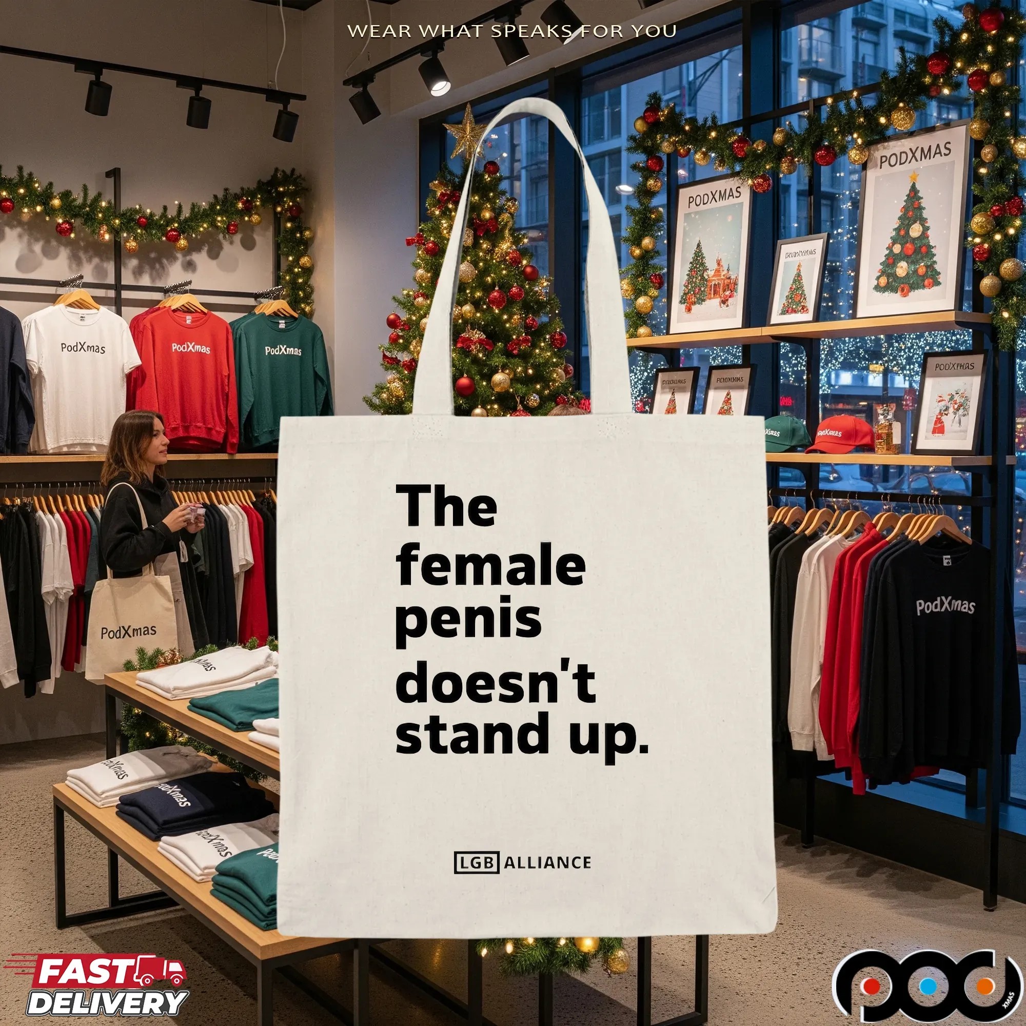 The Female Penis Doesn't Stand Up T Shirt