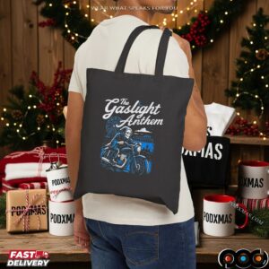 The Gaslight Anthem Grim Reaper Motorcycle T-Shirt
