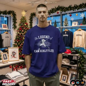 The Legend of Cam Schlittler Pitching T Shirt