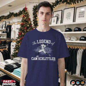 The Legend of Cam Schlittler Pitching T Shirt