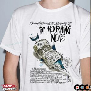 The Mourning News Collapse New York Mets Vs Miami Marlins Baseball 2025 T Shirt