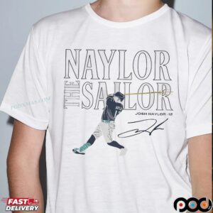 The Naylor The Sailor Josh Naylor 12 Seattle Trident T Shirt