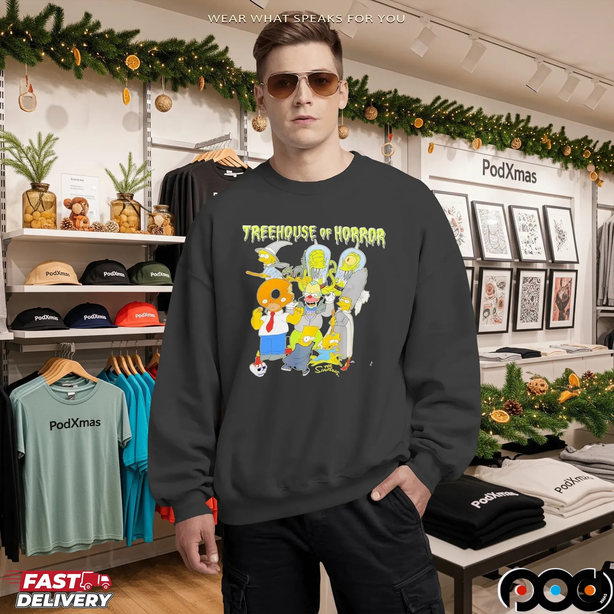 The Simpsons Treehouse Of Horror Characters Halloween T Shirt