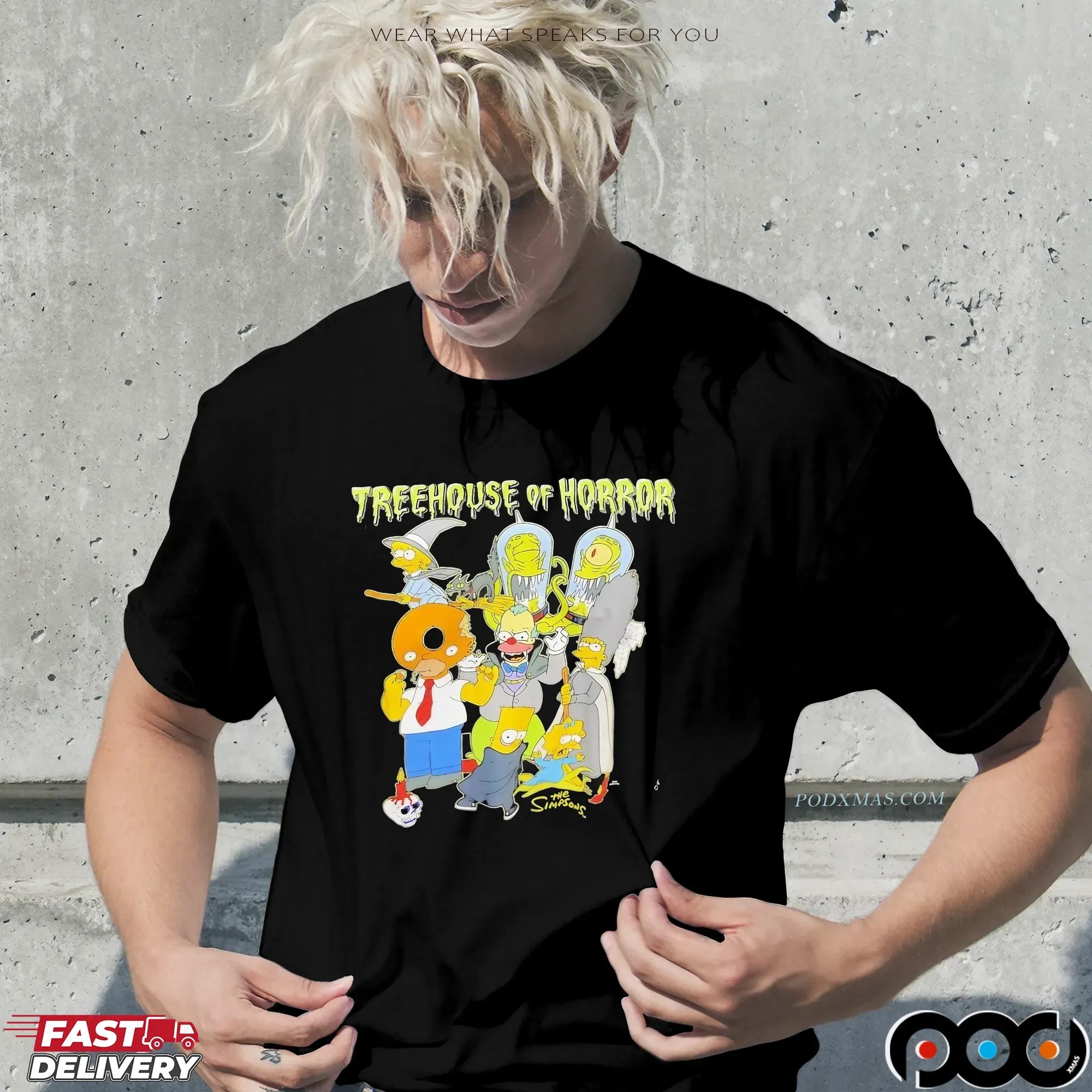 The Simpsons Treehouse Of Horror Characters Halloween T Shirt