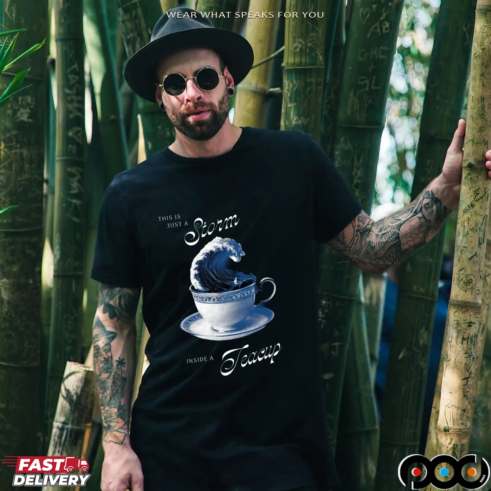 This Is Just A Storm Inside A Teacup T-shirts